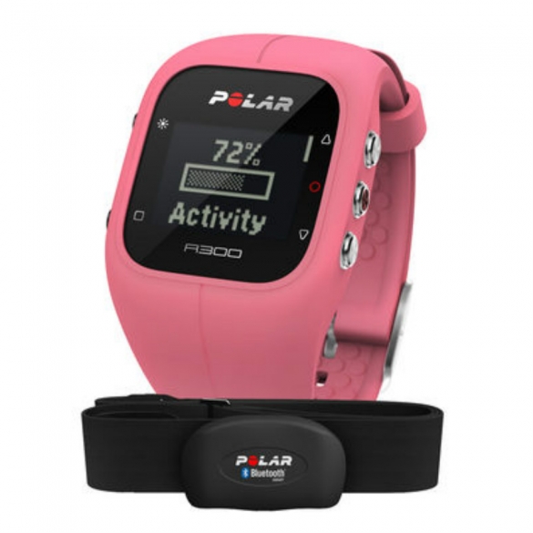 Polar A300 sports watch Rosa with heart rate 90054243